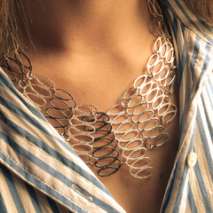 Collar de plata 925 lisa y satinada