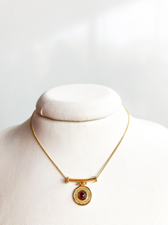 Conjunto de oro 18k medalla