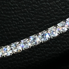 Gargantilla de plata con cubic - comprar online