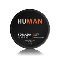 Pomada Modeladora - Efeito Molhado - Forte - Human 50g