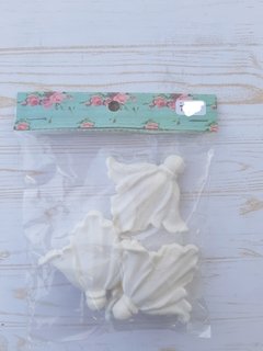 Molura hoja de Acanthus x4