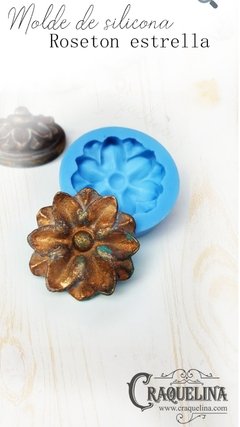Molde Roseton Estrella - comprar online