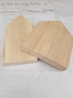 SET DE 2 CASITAS DE MADERA - comprar online