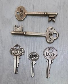 LLAVES CON TEXTO X 5