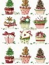 Cupcakes Navideños A3 S3070