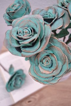 Seminario Online de Rosas modeladas y pátina simil óxido de Cobre - comprar online