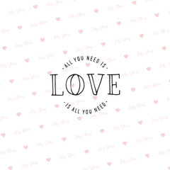 ALL YOU NEED IS LOVE F.737