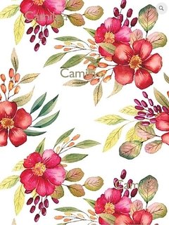 FLORAL E040 - ECO LAMINA A4
