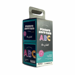 Pintura para TELA kit ABC pack 8 colores