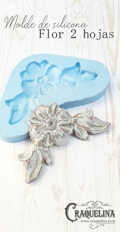 Molde Flor de 2 Hojas - comprar online