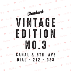 VINTAGE EDITION V.637