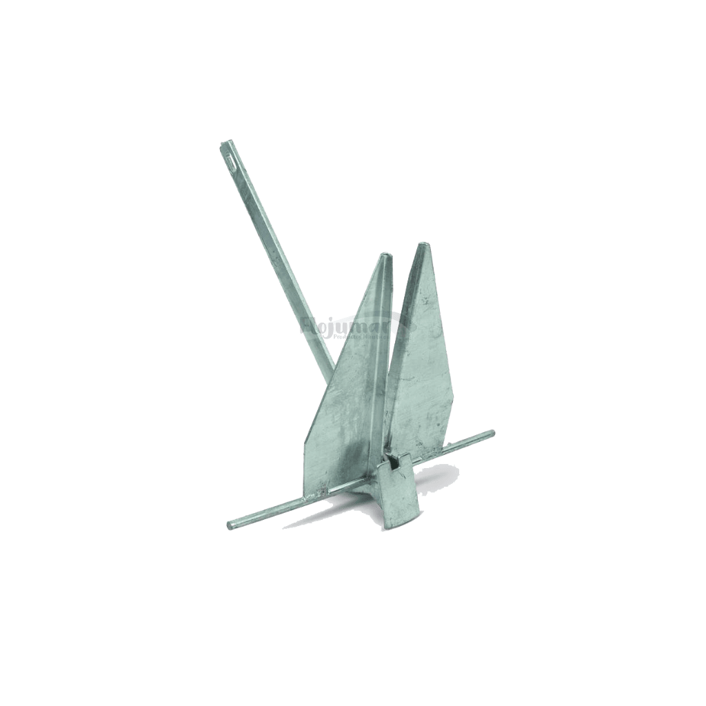 Ancre Marine Osculati Danforth 4 Kg – En Acier Galvanisé, Pour Bateaux De Pêche Et Plaisance