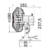 Ventilador oscilante 12V TMC - Flojumar Náutica