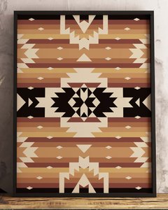 NAVAJO CÁLIDO- Lámina enmarcada