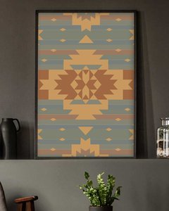 NAVAJO DARK- Lámina enmarcada - comprar online