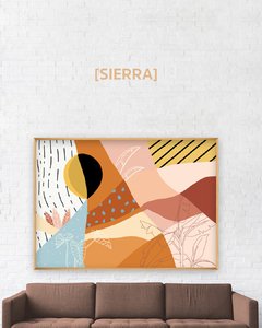 SIERRA - Lámina enmarcada