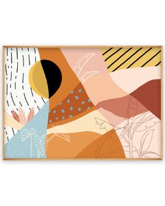 SIERRA - Lámina enmarcada - comprar online