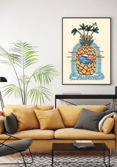 PINEAPPLE EXPRESS - Lámina enmarcada - comprar online