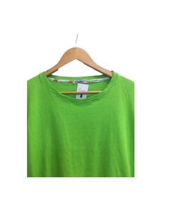 Remera de jersey frunce en ruedo Verde - comprar online