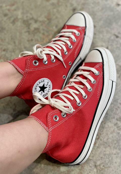 Tênis All Estrela Star Preto Chuck Taylor Lift Cano Baixo no Shoptime