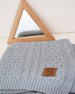 PIE DE CAMA MANOL GRIS AZULADO - comprar online