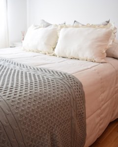 PIE DE CAMA MANOL GRIS