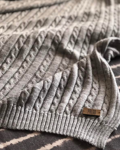 MANTA ATENEA GRIS - comprar online