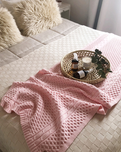 PIE DE CAMA MANOL  ROSA - comprar online
