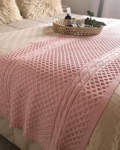 PIE DE CAMA MANOL  ROSA - PREGO DECO HOME