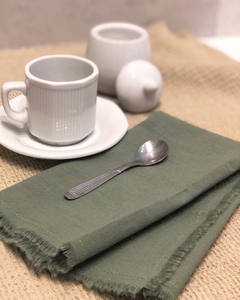 Servilletas UMA verde musgo x2