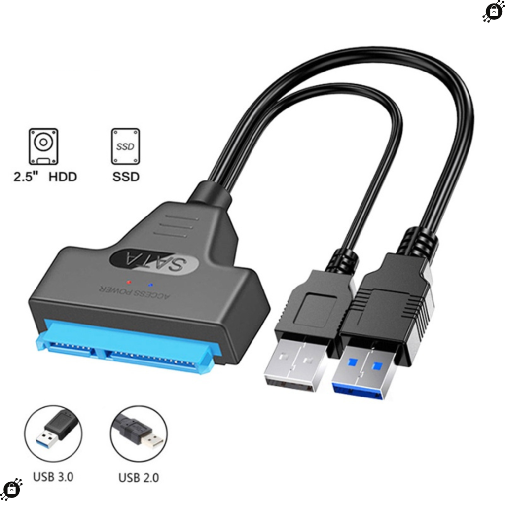 Adaptador Usb 2 0 Para Hd Sata Kp Hd015 Knup