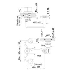 GRIFERIA BIDET OBERA FV - comprar online