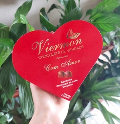 Chocolate Viermon Coração 62g - Floricultura Esquina das Flores - Espírito Santo do Pinhal 