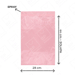 BOLSA ROSA PARA ENVIOS TAMAÑO MEDIANO 28X44 (500) - comprar online