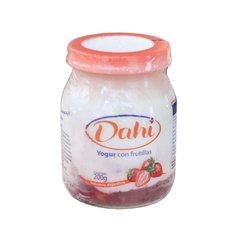Yogur Batido Entero Con Frutilla - 200 gr - Dahi