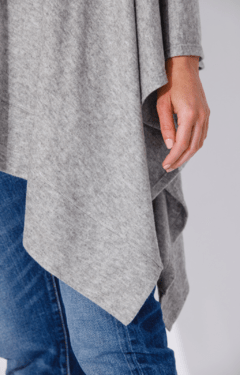 RUANA BLEND GRIS - Caprichos del Rey