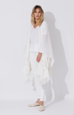 RUANA HEAVEN BLANCA - comprar online