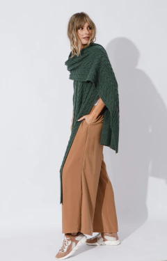 MAXI PASHMINA BRAID VERDE - comprar online