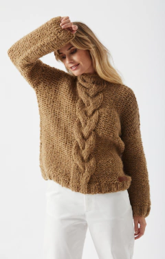 SWEATER REVERSE TOSTADO