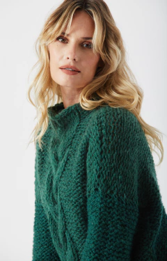 SWEATER REVERSE VERDE - Caprichos del Rey