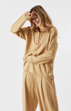 BUZO SEVENDAY CAMEL - tienda online