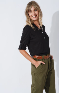 REMERA WISH NEGRA - Caprichos del Rey
