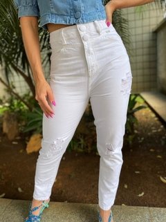 Calça Mom Pants White - comprar online