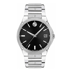 Reloj Movado SE Cuarzo Esfera Negra Unisex 0607541