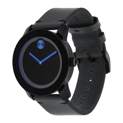 Reloj Movado Bold Cuero Negro 3600307 - comprar online