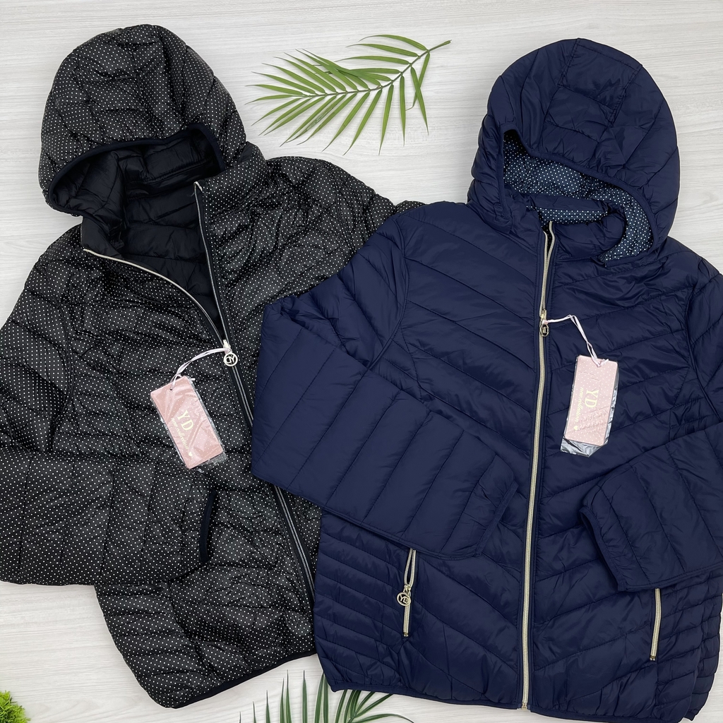 campera de pluma mujer