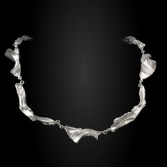 Collar Olas de plata