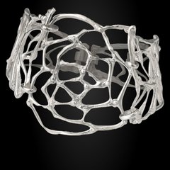 Brazalete Rosa de Plata