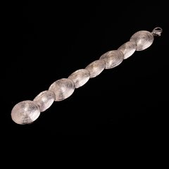 Pulsera Huellas de Plata