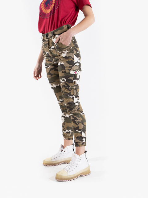 JOGGER CARGO JAPON CAMUFLADO VERDE